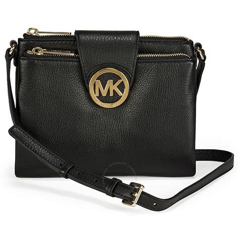 fulton large crossbody bag michael kors|Fulton Large Pebbled Leather Crossbody Bag .